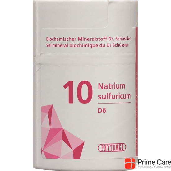 Phytomed Schüssler Nr. 10 Natr Sulf Tabletten D 6 100g buy online