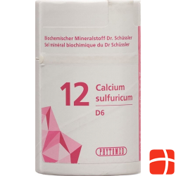 Phytomed Schüssler Nr. 12 Calc Sul Tabletten D 6 100g