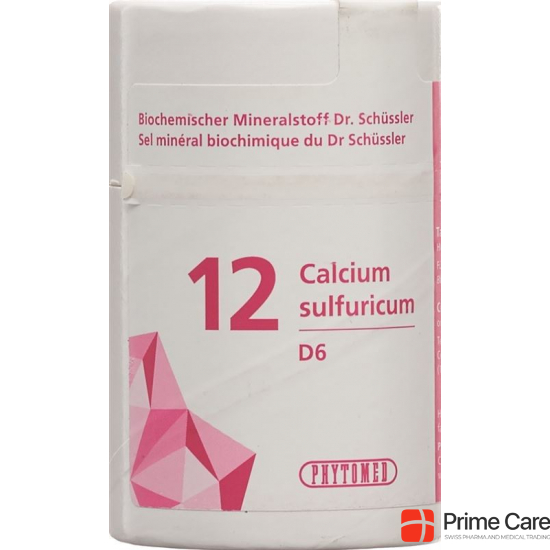 Phytomed Schüssler Nr. 12 Calc Sul Tabletten D 6 100g buy online