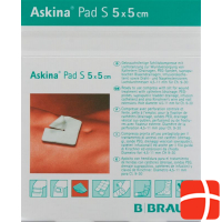 Askina Pad S Schlitzkompresse 5cmx5cm 30 Stück