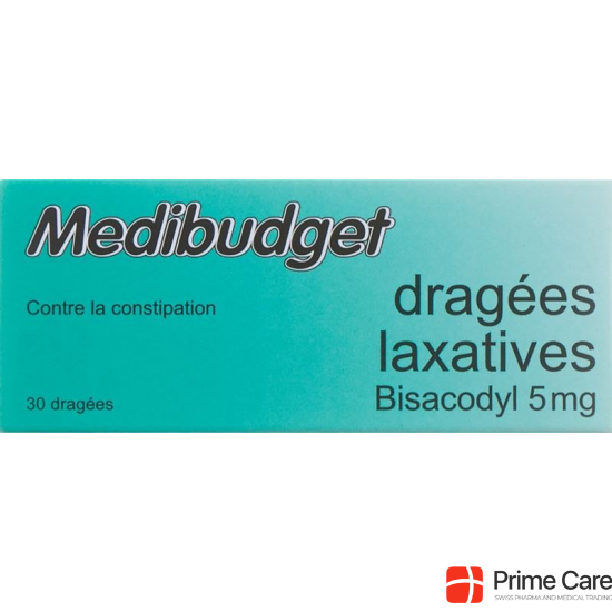 Medibudget Abführdragees Bisacodyl 5mg 30 Stück buy online