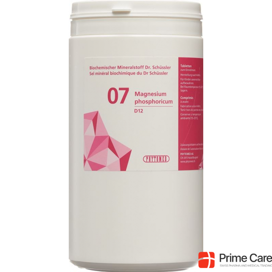 Phytomed Schüssler Nr. 7 Mag Phos Tabletten D 12 1kg buy online