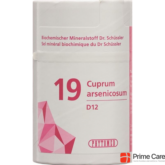 Phytomed Schüssler Nr. 19 Cupr Arsen D 12 100g buy online