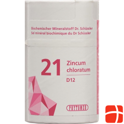 Phytomed Schüssler Nr. 21 Zinc Ch Tabletten D 12 100g