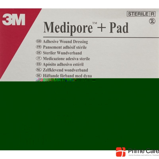 3M Medipore + Pad 6x10cm / Wundkissen 3.4x6.5cm 50 Stück buy online