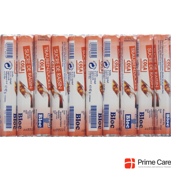 Bloc Traubenzucker Cola 10 Rolle 42g buy online