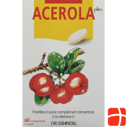 Acerola Plus Vitamin C Lutsch-Taler 60 Stück