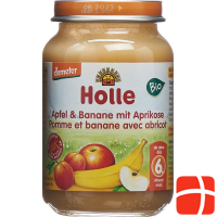 Holle Apple, Banana, Apricot after the 6th month Organic 190g