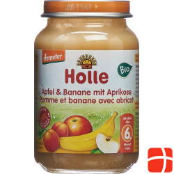 Holle Apple, Banana, Apricot after the 6th month Organic 190g