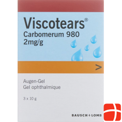 Viscotears Augengel 3x 10g