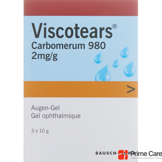 Viscotears Augengel 3x 10g buy online