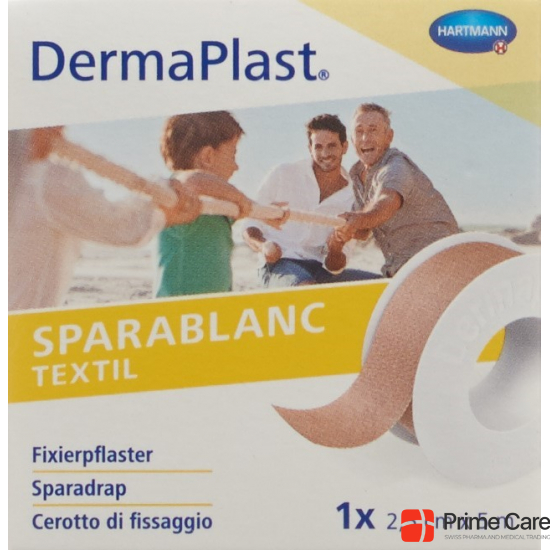 Dermaplast Sparablanc textile 2.5cmx5m skin color buy online