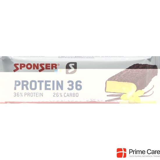 Sponser Protein 36 Bar Vanille und Schokoladenüberzug 50g buy online