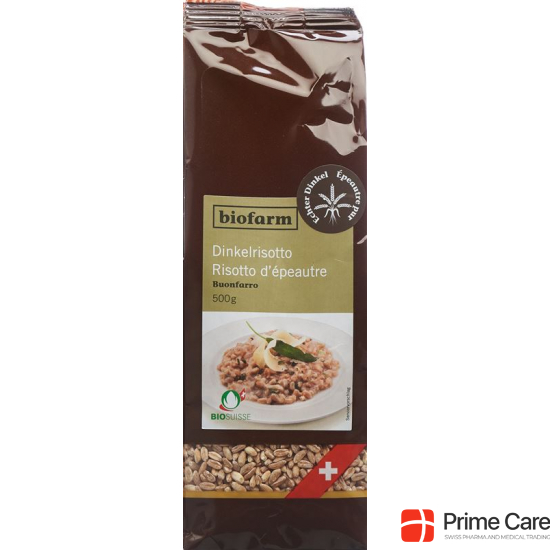 Biofarm Buonfarro Dinkelrisotto Knospe 500g buy online