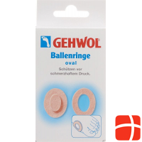 Gehwol Ballenringe Oval 6 Stück