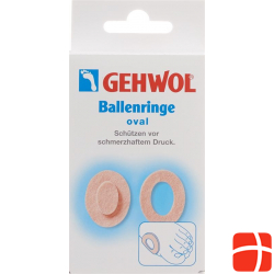 Gehwol Ballenringe Oval 6 Stück