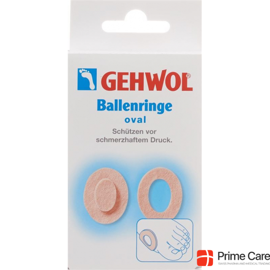 Gehwol Ballenringe Oval 6 Stück buy online