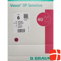 Vasco OP Sensitive Handschuhe Grösse 6.0 40 Paar