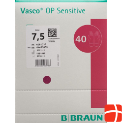Vasco OP Sensitive Handschuhe Grösse 7.5 40 Paar