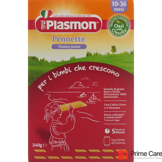 Plasmon Pasta Pennette 340g buy online