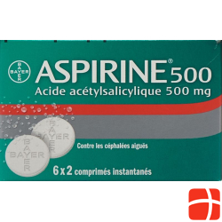 Aspirin Migräne 500mg 6x2 Brausetabletten
