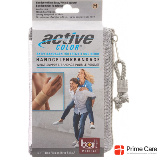 Bort Aktive Color Handgelenkbandage Grösse M -19cm Hautfarbig buy online