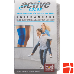 Bort Aktive Color Kniebandage Grösse S -32cm Blau