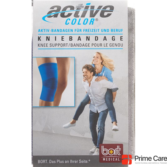 Bort Aktive Color Kniebandage Grösse S -32cm Blau buy online