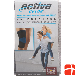 Bort Aktive Color Kniebandage Grösse S -32cm Schwarz