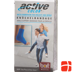 Bort Aktive Color Knöchelbandage Grösse S -21cm Blau