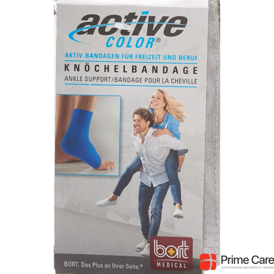 Bort Aktive Color Knöchelbandage Grösse S -21cm Blau buy online