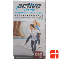 Bort Activecolor Knöchelbandage Grösse S -21cm Beige