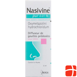 Nasivin Pur Dosiertropfer 0.01% 5ml