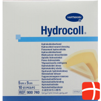 Hydrocoll Hydrocolloid Verb 5x5cm 10 Stück