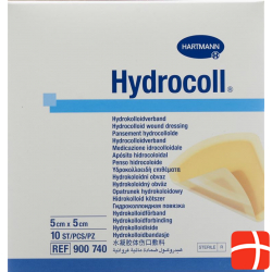 Hydrocoll Hydrocolloid Verb 5x5cm 10 Stück