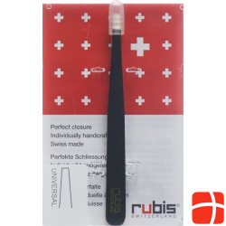 Rubis Bz Pinzette Gerade Schwarz 6607