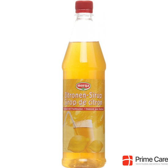 Morga Zitronen Sirup mit Fruchtzucker Petflasche 7.5dl buy online