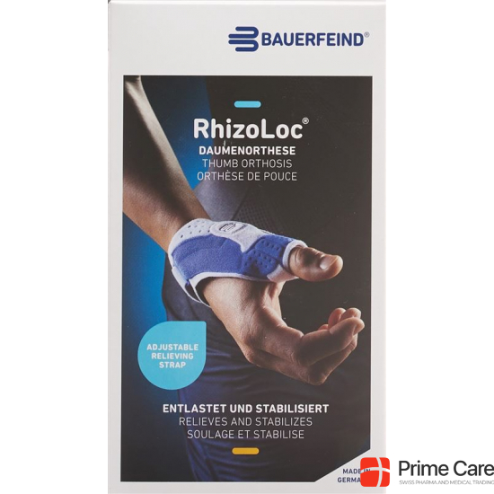 RhizoLoc Stabilorthese Daumen Grösse 1 Rechts buy online