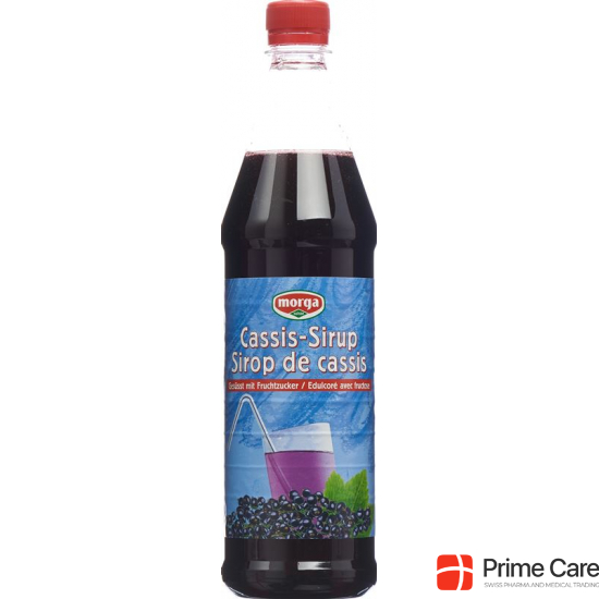 Morga Cassis Sirup mit Fruchtzucker Petflasche 7.5dl buy online