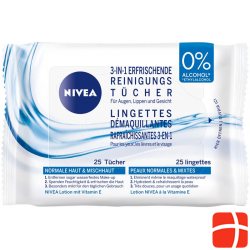 Nivea Erfrischende Reinigungstücher 25 Stück