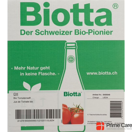 Biotta Bio Tomate 5dl buy online