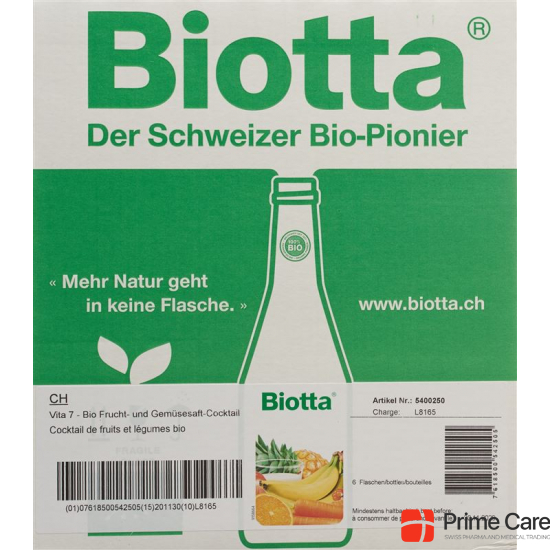 Biotta Bio Vita 7 5dl buy online