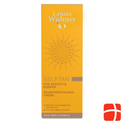 Louis Widmer Selftan Self Tanning Cream 100ml