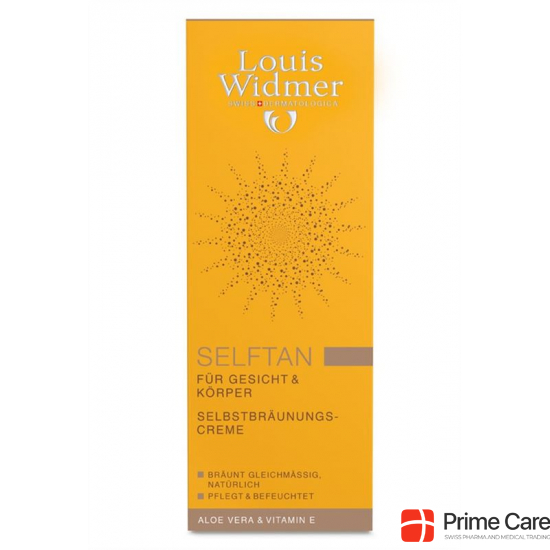 Louis Widmer Selftan Self Tanning Cream 100ml buy online