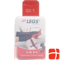 Jet Legs Travel Socks Grösse 41-45 Navy