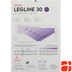 Venosan Legline 30 A-ghz M Sahara 1 Paar