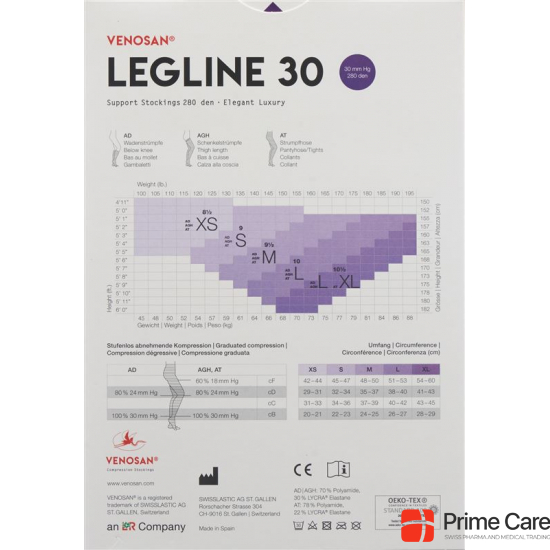 Venosan Legline 30 A-ghz M Sahara 1 Paar buy online