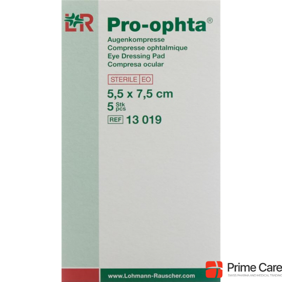 Pro-Ophta Augenkompresse Set Steril buy online