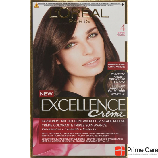 Excellence Cream Triple Prot 4 Brown buy online