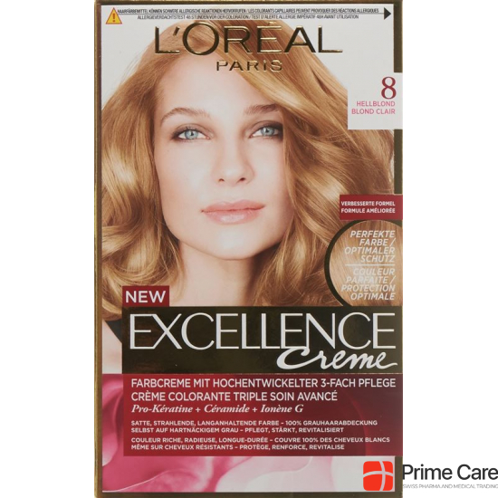 Excellence Creme Triple Prot 8 Light Blonde buy online